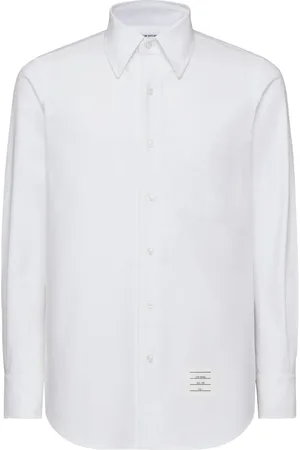 Thom Browne Logo-appliqué shirt