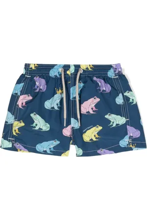 MC2 SAINT BARTH Frog-print swim shorts