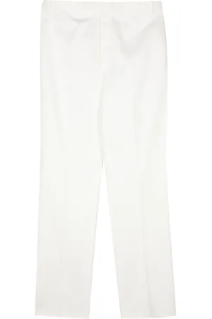 Thom Browne Mid-rise straight-leg trousers