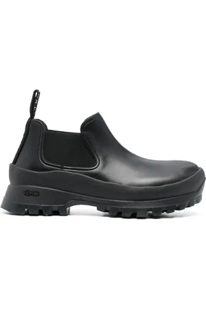 Stella McCartney Logo pull-tab chelsea boots