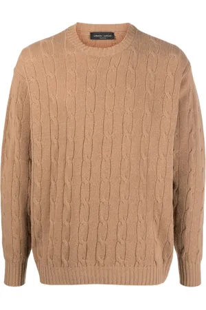 Roberto Collina Cable-knit merino-cashmere blend jumper