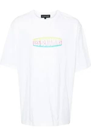 Les Benjamins Logo-print oversized cotton T-shirt