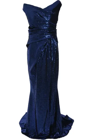 TALBOT RUNHOF Mezzaluna sequin-embellished gown