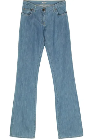 Miu Miu 2000s mid-rise flared jeans