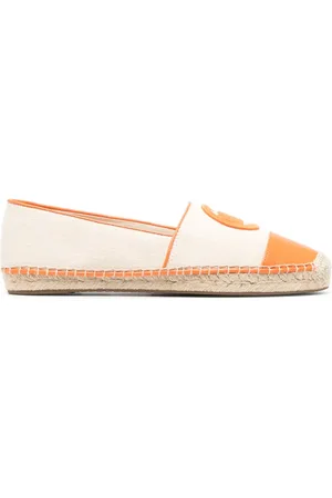 Michael Kors Monogram-embroidered espadrilles