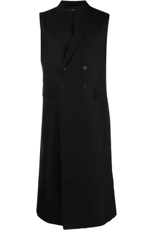 SAPIO Double-breasted sleeveless coat
