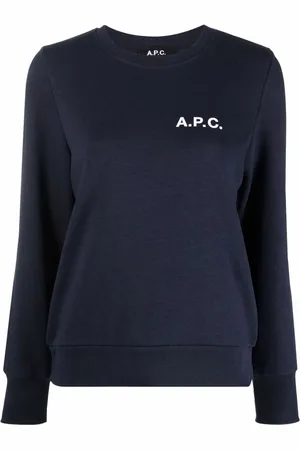 A.P.C. Logo-print cotton sweatshirt