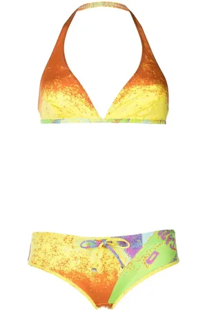 Prada Graphic-print bikini set