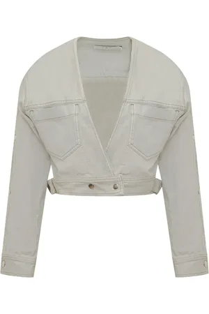 IRO Cropped button-up jacket