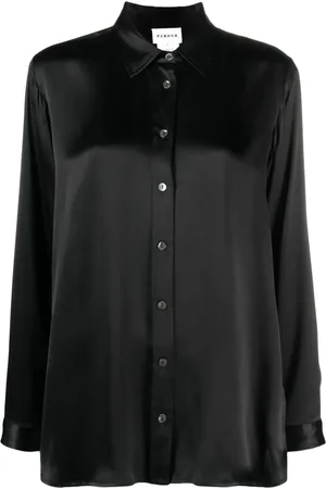 P.A.R.O.S.H. Long-sleeve silk satin shirt