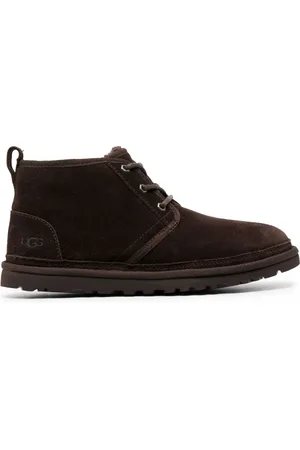 UGG Neumel debossed-logo leather boots