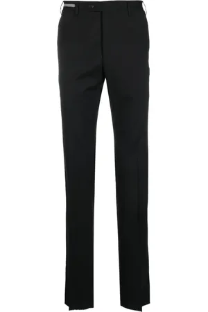 corneliani Slim-cut virgin-wool trousers