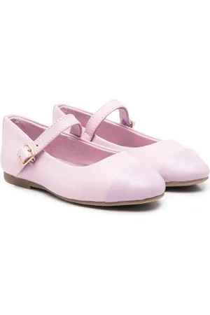 AGE OF INNOCENCE Leather ballerina shoes