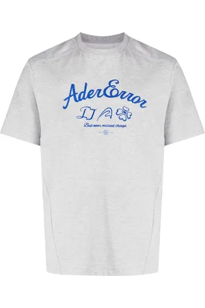 Ader Error Embroidered-logo cotton T-Shirt