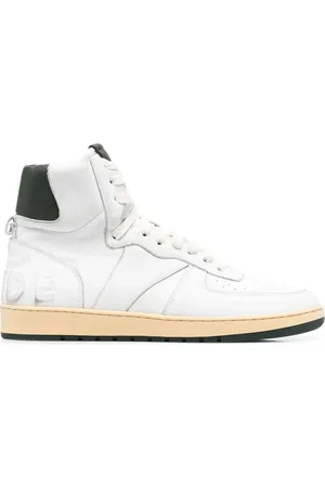 Rhude High-top leather sneakers