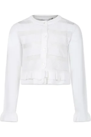 Simonetta Striped cropped cardigan