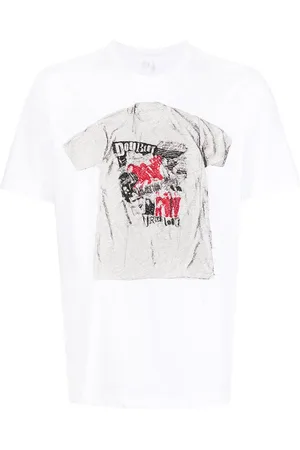 DOUBLET Graphic-print cotton T-shirt