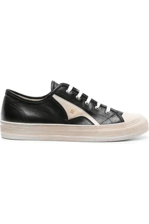 Moma Panelled leather sneakers