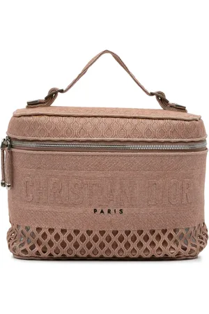 Dior 2020 Mesh Embroidered Diortravel Case vanity bag