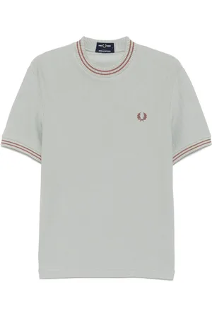 Fred Perry Ribbed jersey T-shirt