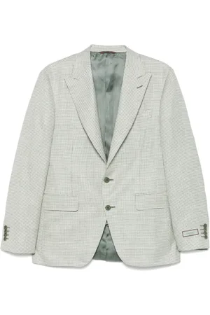 CANALI Houndstooth-pattern blazer
