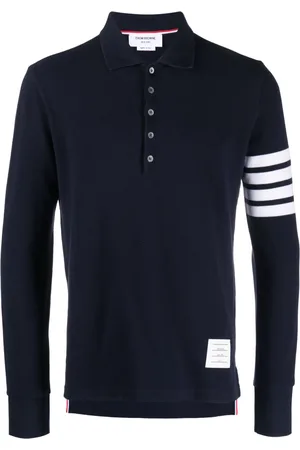 Thom Browne 4-Bar Stripe 2003-print polo shirt
