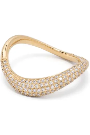KIMAI 18kt yellow diamond rings