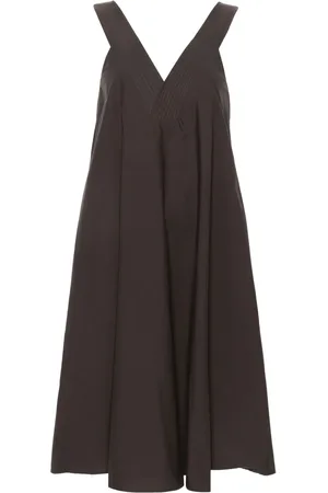P.A.R.O.S.H. V-neck cotton dress