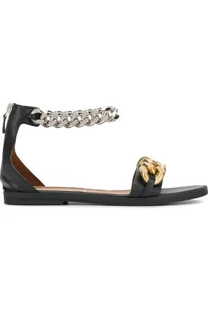 Stella McCartney Chain-detail zip-up sandals