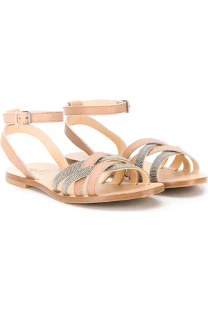 Brunello Cucinelli Caged open toe sandals