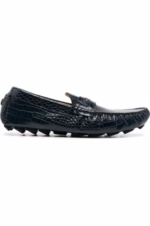 Philipp Plein Lug sole leather moccasins