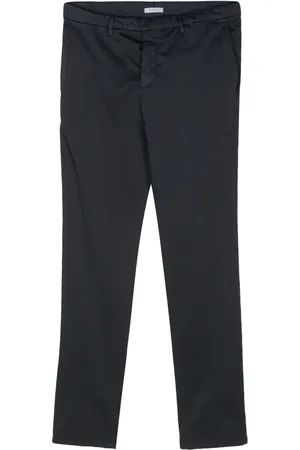 Boglioli Pressed-crease straight-leg trousers