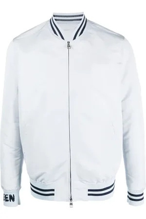 Alexander McQueen Logo-print bomber jacket