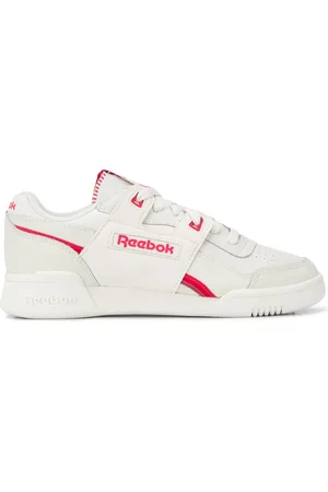 Reebok Workout Lo Plus "Chalk/Pink/Red" sneakers
