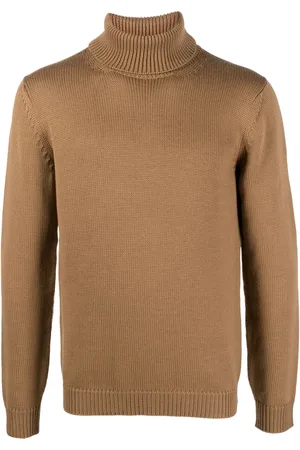 Nuur High-neck merino wool knit jumper