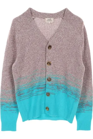 Hermès 2010s gradient effect cardigan