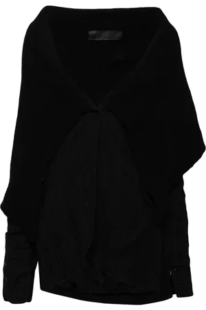 MARC LE BIHAN Panelled poncho