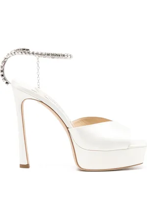 Jimmy Choo Saeda 125mm satin sandals