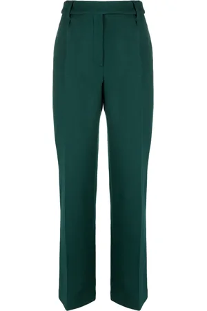 ALEXANDRE VAUTHIER Houndstooth wide-leg trousers