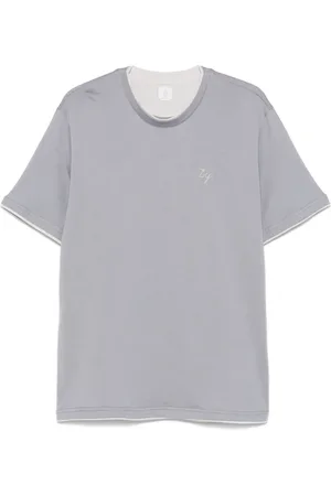 ELEVENTY Crew-neck jersey T-shirt