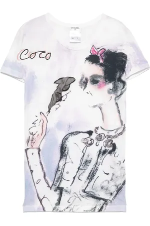 CHANEL 2010s Short Sleeve T-shirt Top