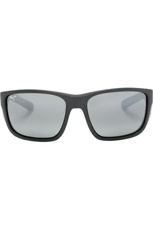 Maui Jim Amberjack square-frame sunglasses