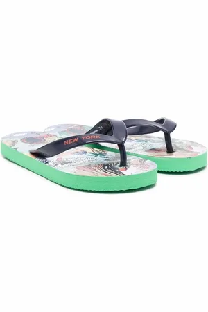 Marc Jacobs Graphic-print open-toe flip flops