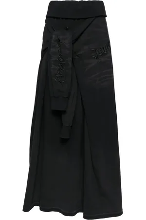 JUUN.J Sweatshirt cotton maxi skirt