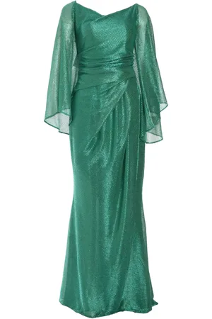 TALBOT RUNHOF Voile mermaid dress