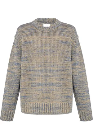 Norse projects Crew-neck marl-knit jumper