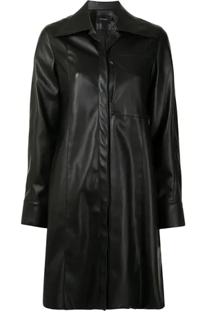 Low Classic Oversized-collar long shirt
