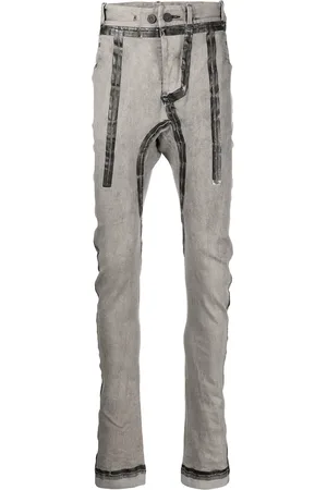 11 BY BORIS BIDJAN SABERI Tape detail skinny trousers