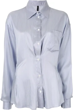 Unravel Project Ruched detail shirt