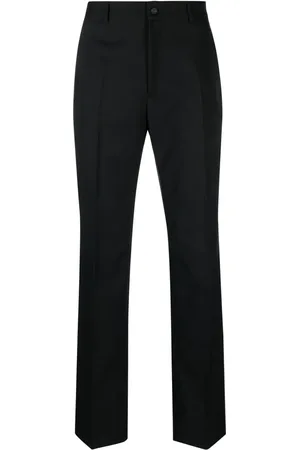OFF-WHITE High-waist straight-leg trousers
